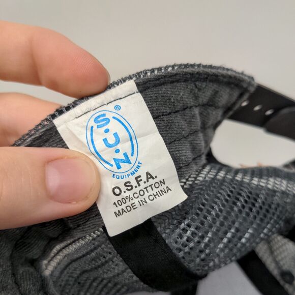 Florida St. Pete Beach Snapback Trucker Hat Gray OSFA Embroidered Mesh Back - Picture 7 of 7